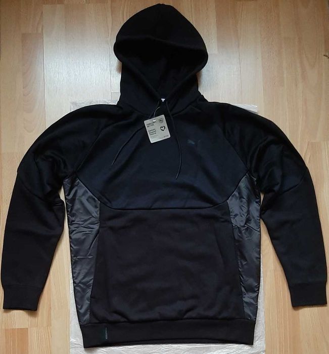 Худи Puma PumaTECH Hoodie FL р. S-M (укр 46-50) на флисе оригинал