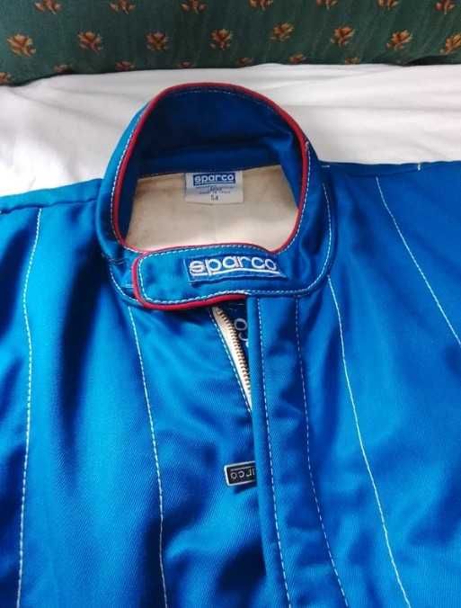 Fato Sparco Azul FIA
