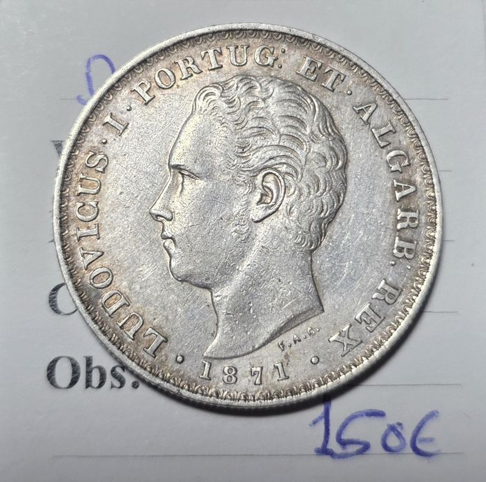 500 reis 1871 D.luis i