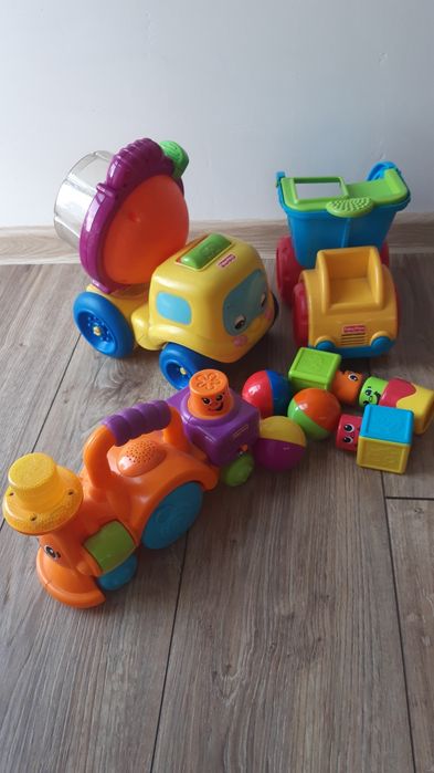 OKAZJA !!! * FISHER PRICE * LEGO * DUMMEL i inne zabawki / samochody +