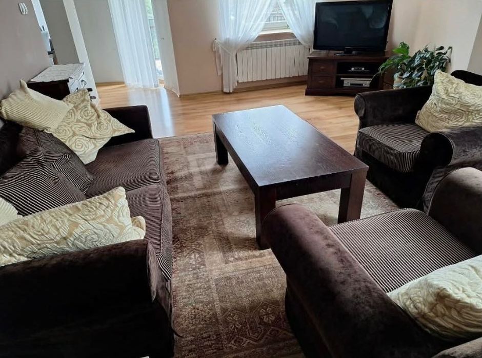 Komplet mebli do salonu sofa+fotele+ława/stolik