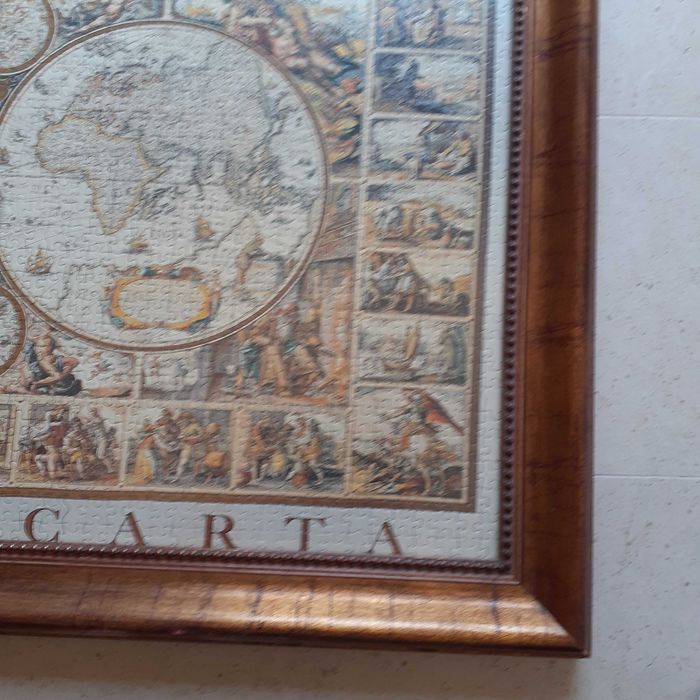 Quadro da Carta Magna, madeira.