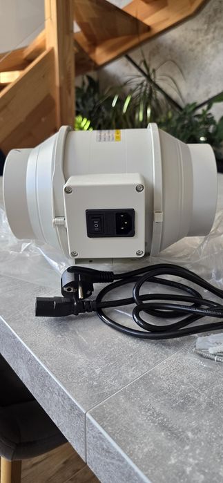 Wentylator rurowy kanałowy 200mm nowy cichy