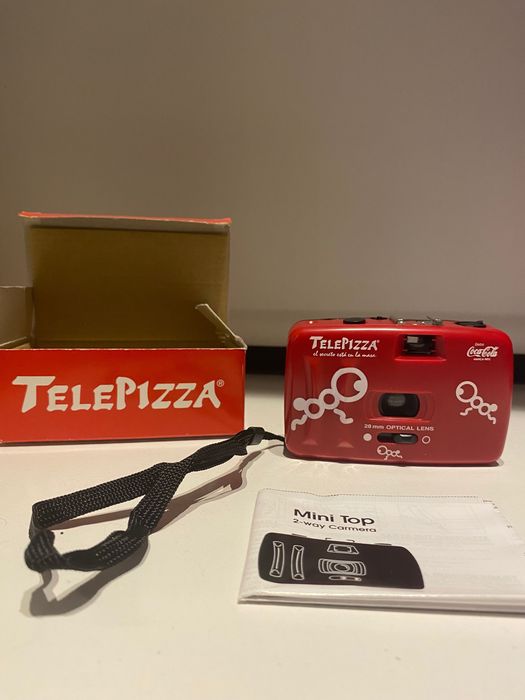 Máquina Fotográfica Telepizza/Coca-Cola