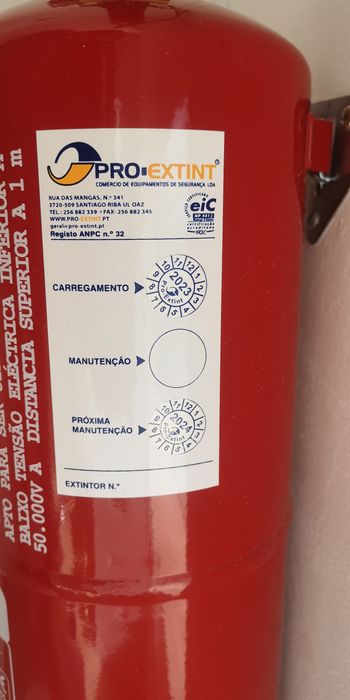 Extintor Pó ABC 6Kg