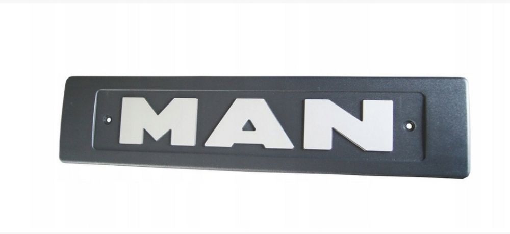 Tabliczka, emblemat. logo, znaczek MAN