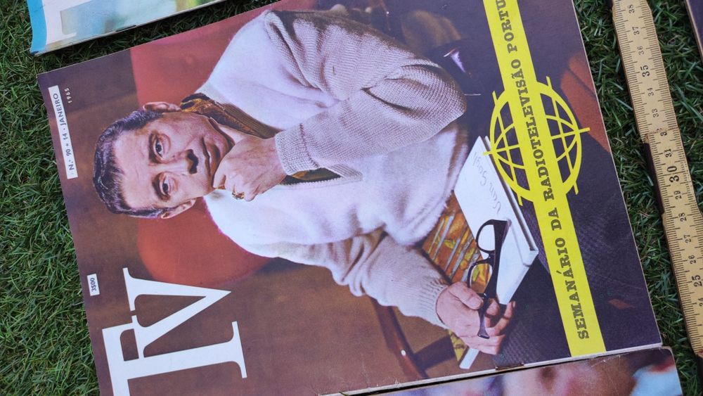 Revistas TV - Semanário da Radiotelevisão Portuguesa Antigas