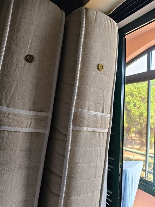 Colchões em linho e algodão Treca de Paris 90x190