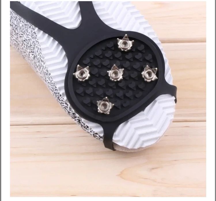 ЛЬОДОХОДИ, льодоступи, снігоходи, нержавіюча сталь / 5 шипів / якісні