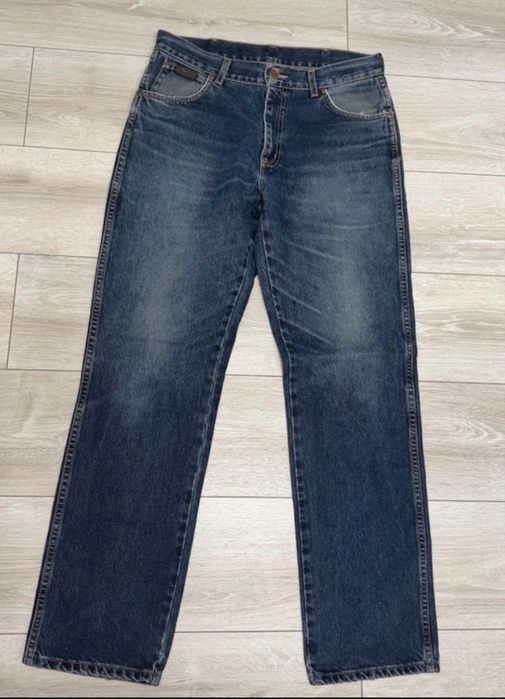 Spodnie Wrangler W34 L32 TEXAS męskie jeansy granatowe