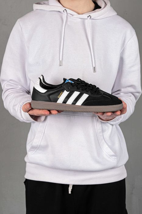 ВІдправка без предоплат!Adidas Samba black&white/ Адидас Самба Черные