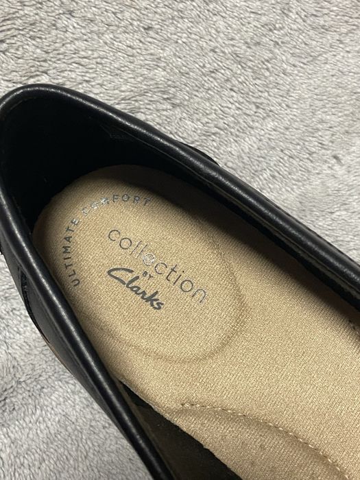Жіночі чорні лофери Clarks | 39 розмір