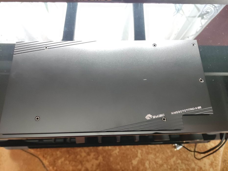 Водоблок  Bykski для відеокарт MSI RTX 3070 (N-MS3070TITRIO-X-BE)