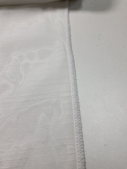 Tkanina ozdobna biała szer.ok 100 cm.