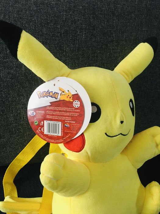 Nowy plecak- plecak pokemon Pikachu