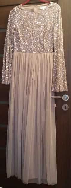 Sukienka Maja Delux taupe