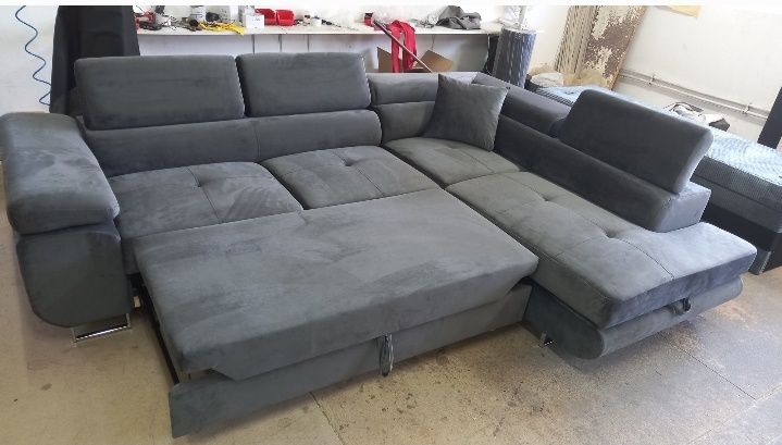 Narożnik od Producenta Anton Regulowane Zagłówki