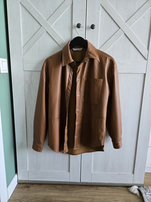 Сорочка шкіряна Stradivarius