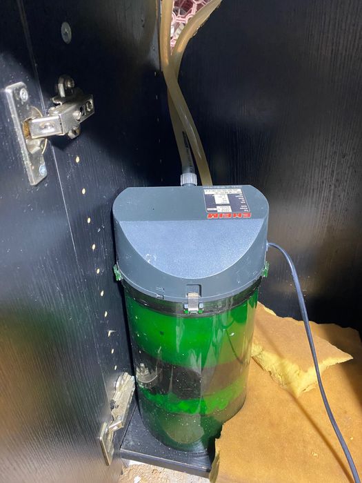 Aquário com móvel e bomba