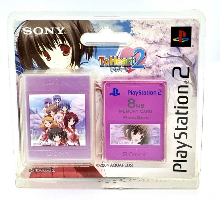 Nowa Karta Playstation 2 Too Heart 2 Pink limited edition ps2 unikat