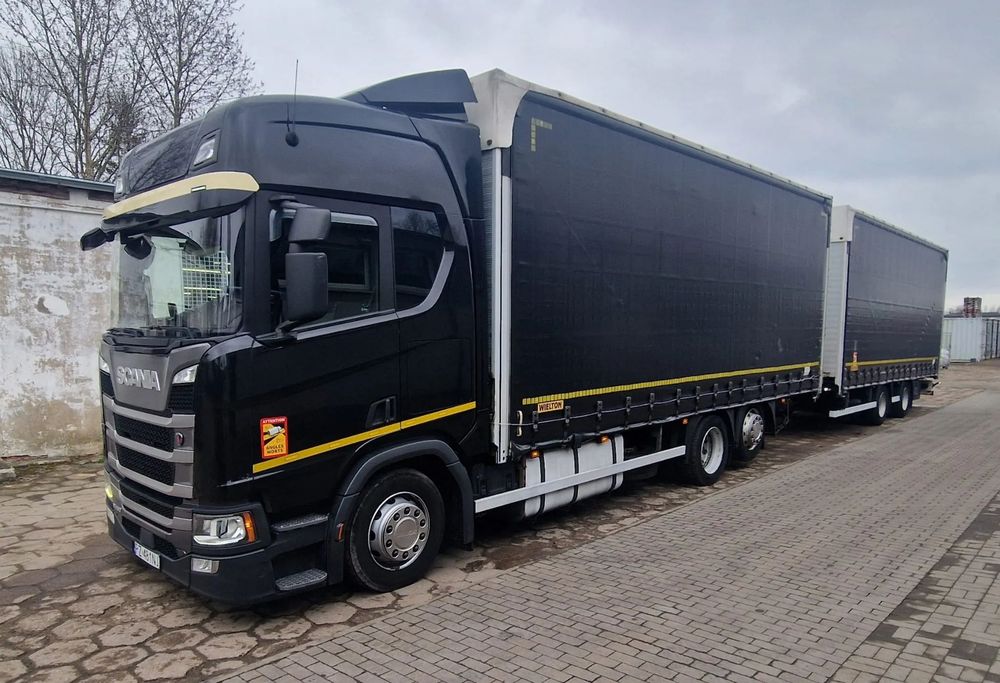 Scania R 450  Scania R450 Tandem polski salon serwisowana 1-szy właściciel Euro 6