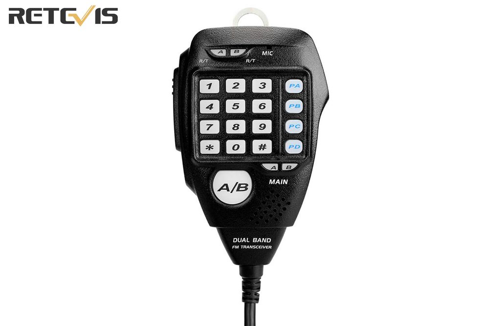 Rádio móvel Retévis RT95 banda Dupla VHF UHF 25 wats