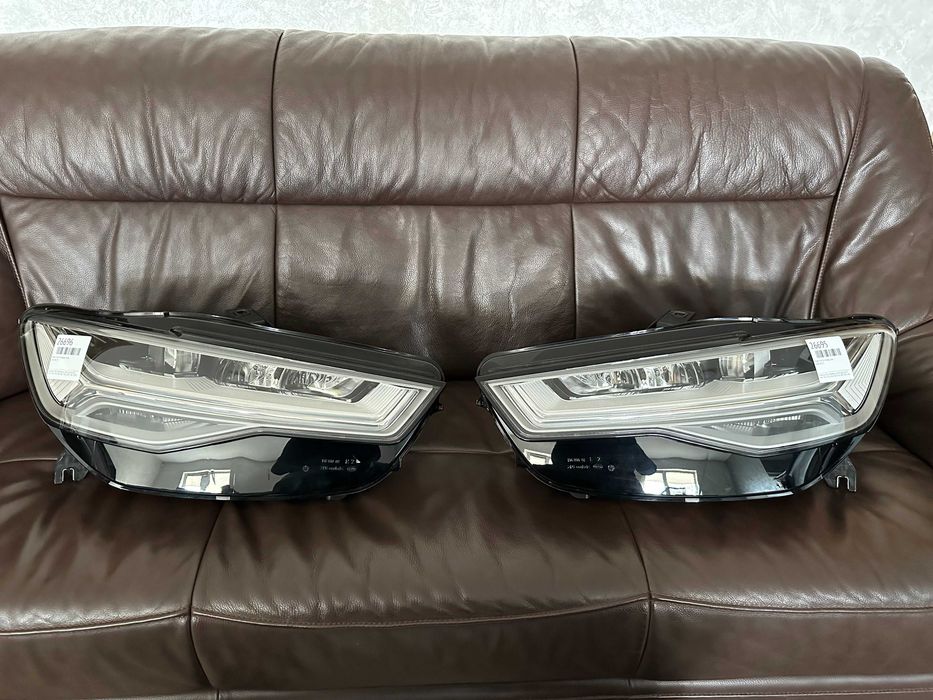 Фари FULL LED Audi A6 комплект 1600 одна 850 тестові стан нових
