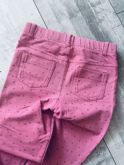 Legginsy dziecięce w kropeczki