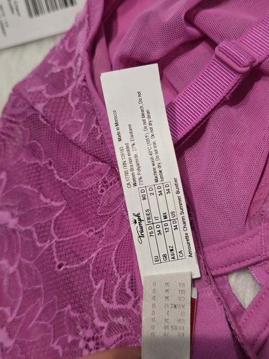 Triumph biustonosz AMOURETTE CHARM SUMMER BUSTIER gorset bez fiszbin 7