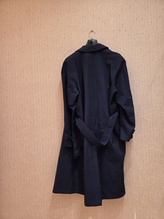 Чоловічий синій плащ тренч Corneliani Brioni Claude Michel XL