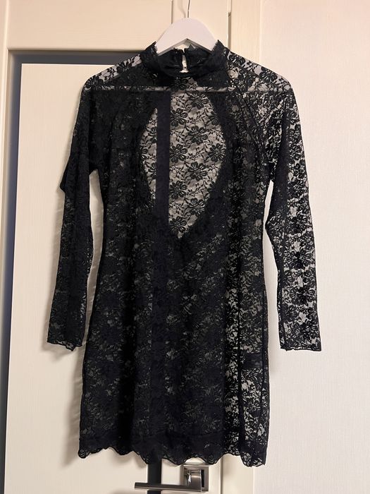 Сукня прозора з мережева  білизна сексі