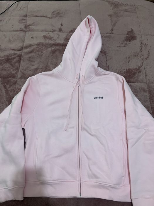 Casaco com carapuço cor-de-rosa “Carnival” tamanho XL novo