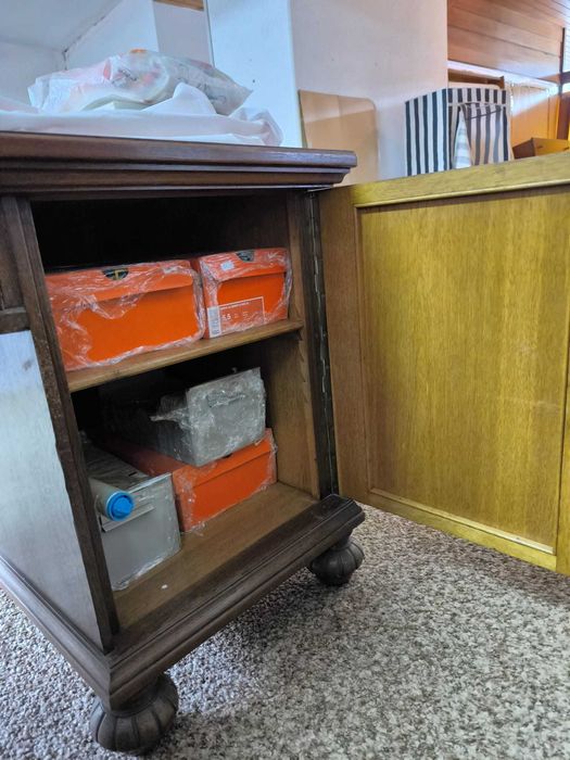 Antique oak office secretary64739025821954123