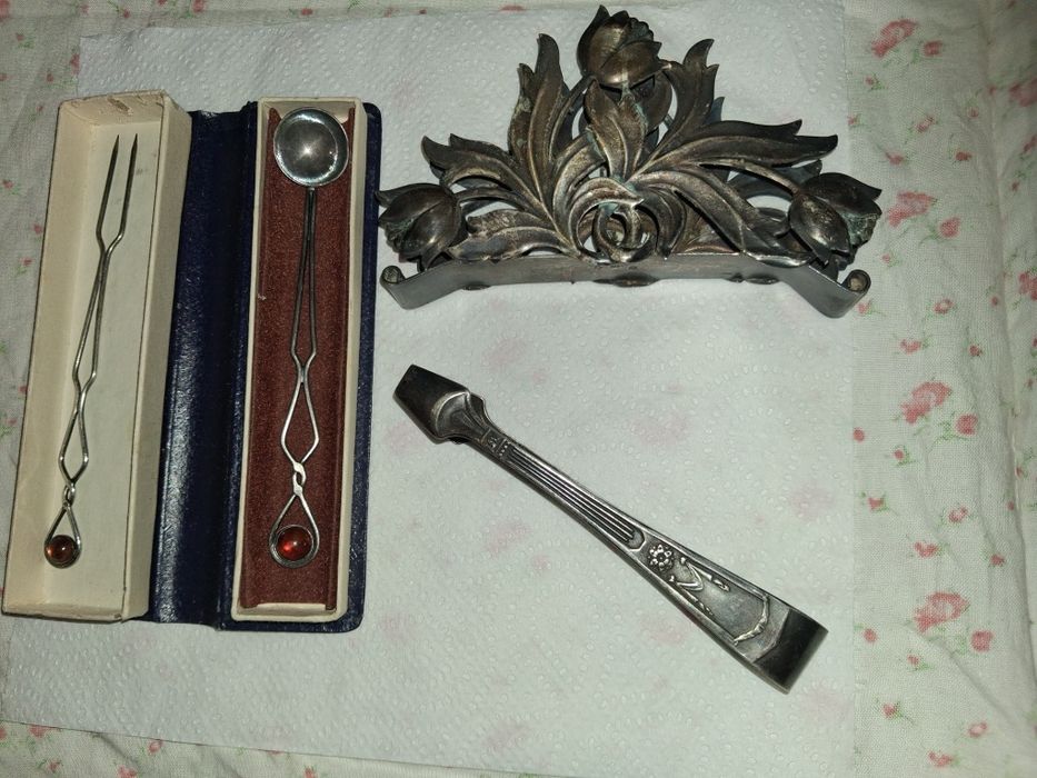 Zestaw prl styl vintage