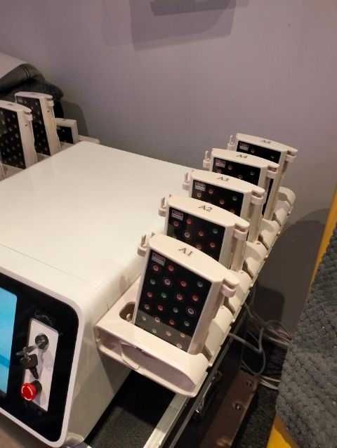 Lipolaser 5 D, 12 padów dł fali 650nm do 980nm szkolenie