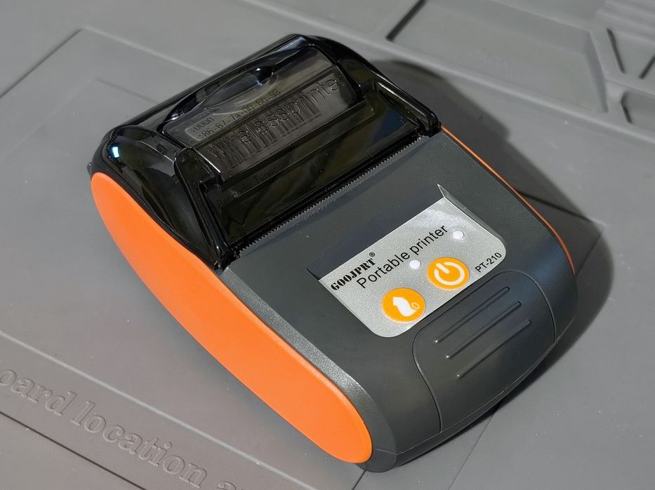 Мобільний термопринтер чеків bluetooth Goojprt PT-210 ПРРО