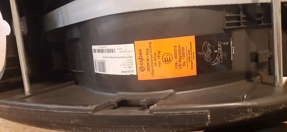 Cybex aton m-i size