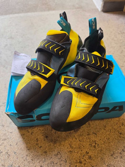 Buty wspinaczkowe Scarpa Vapor V ocean-yellow