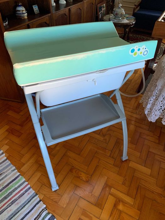 Banheira Muda Fraldas Bebé