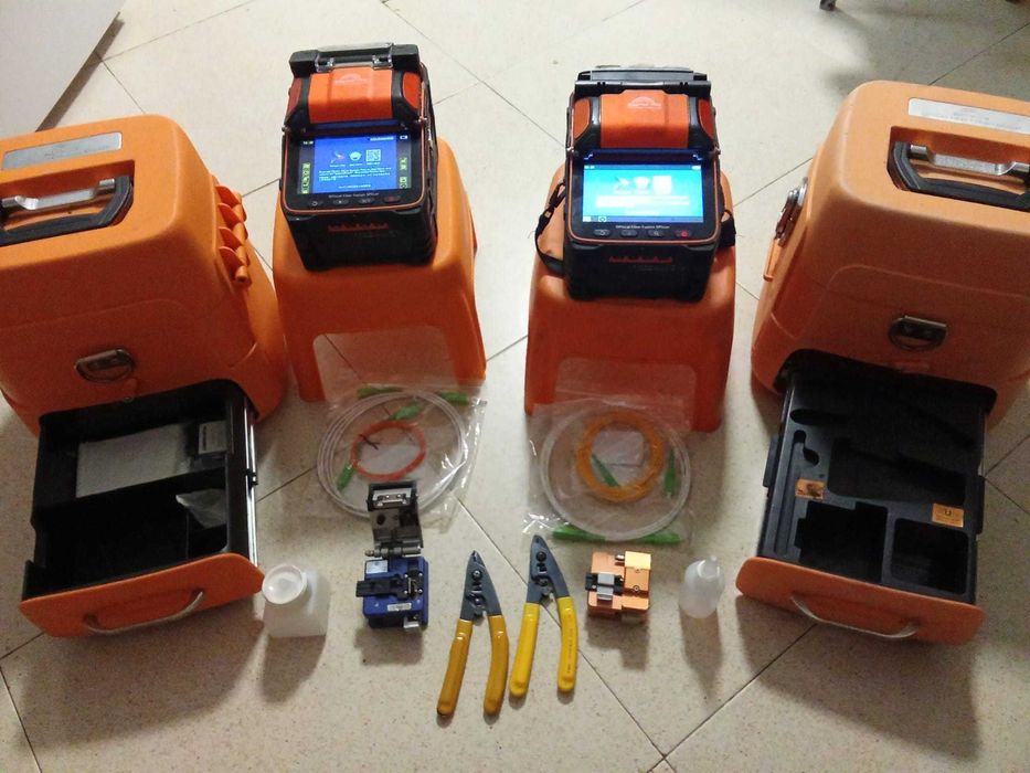 EQUIPAMENTOS PARA FUSÃO FIBRA ÓPTICA