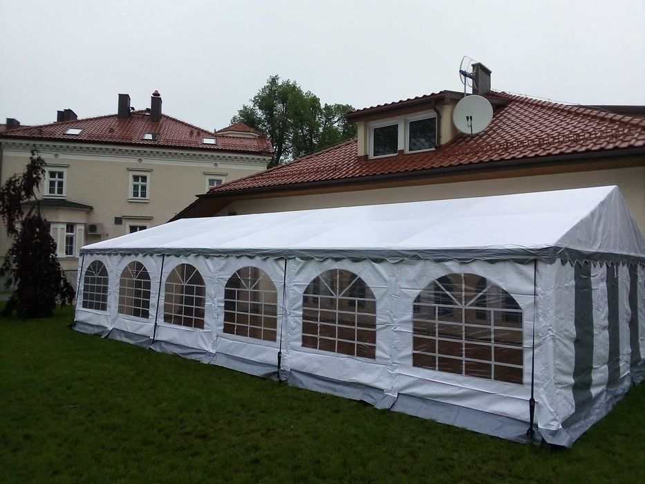 Namiot plenerowy imprezowy pawilon namiotowy hala magazyn 6x12mUŻYWANY