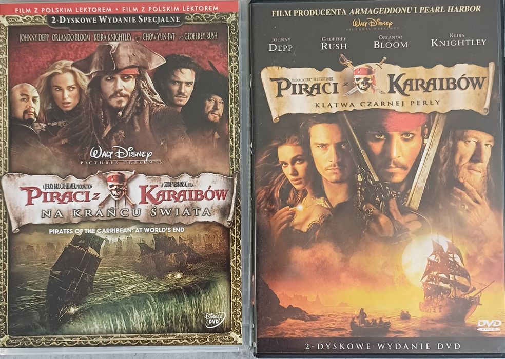 Piraci z Karaibów dvd Pl