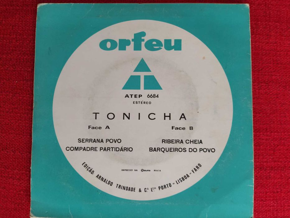 Single Tonicha - Cantigas do Meu País - Folclore