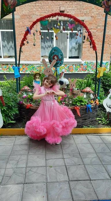 Платье Облако, платье для девочки, красивое платье, нарядное платье