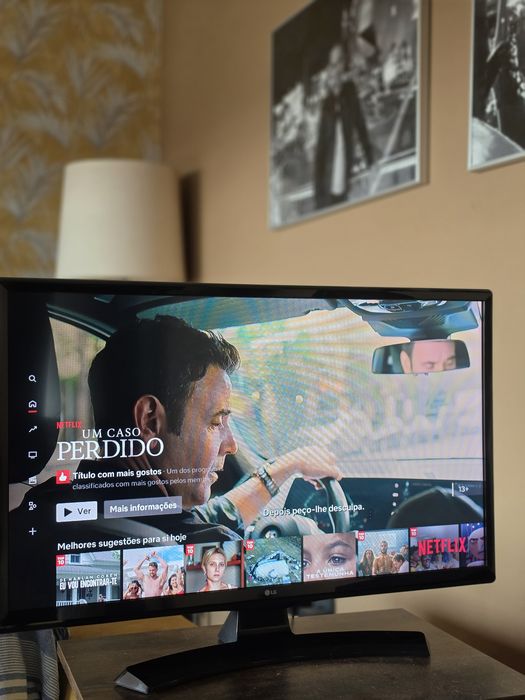 Smart TV LG 28" HD Wi-Fi (28MT49S) – Como Nova