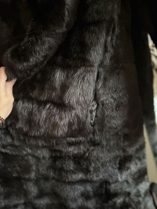 Шуба норка натуральна, трансформер