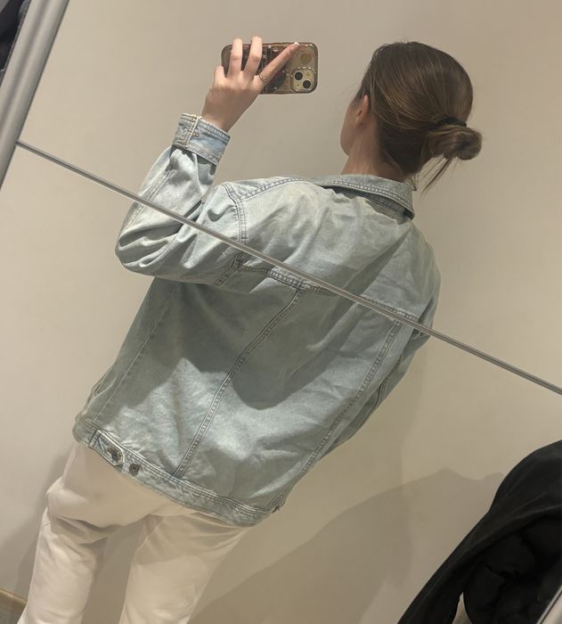 Jeansowa kurtka/katana oversize