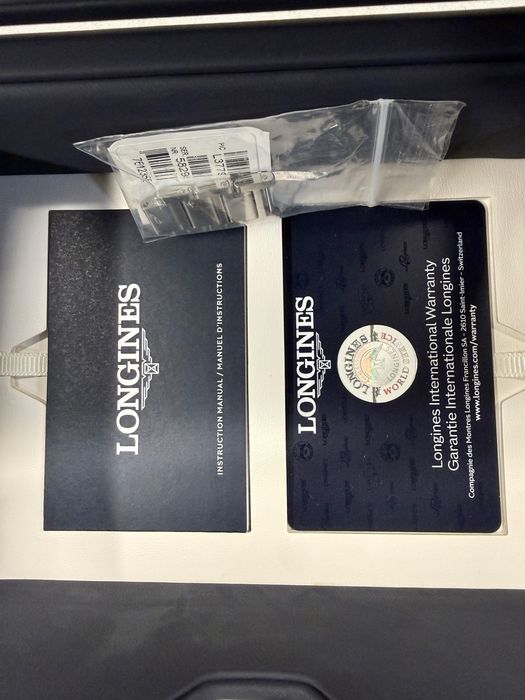 Longines Hydroconquest RESERVADO    39 mm preto