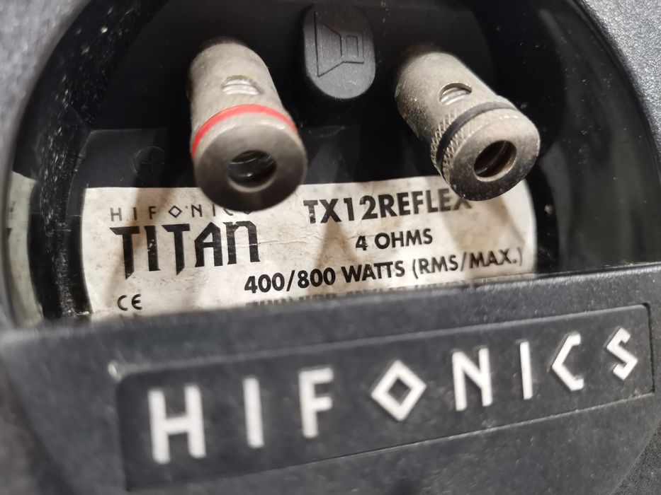 Skrzynia basowa subwoofer tuba hifonics 400W RMS