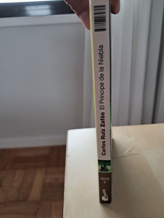 Livro "El Príncipe de la Niebla"